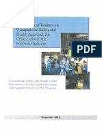Training Manual For Occupational Safety and Health