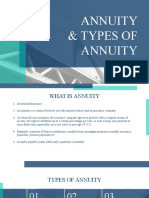 Annuity & Types of Annuity