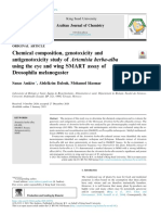 Chemical Composition, Genotoxicity and