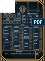 CoC Art Deco Character Sheet