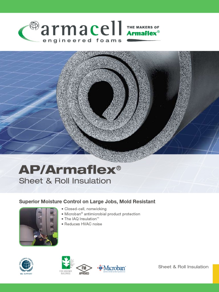 AP Armaflex Sheet & Roll PDF Thermal Insulation Duct (Flow)