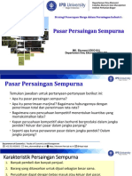 Bab 5 Pasar Persaingan Sempurna