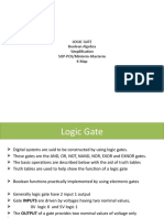 Logic Gate Boolean Algebra Simplification SOP-POS/Minterm-Maxterm K-Map
