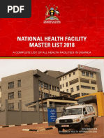 National Health Facility Master List 