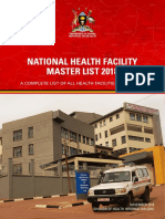 National Health Facility Master List 