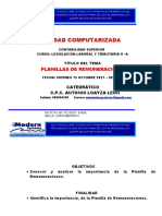 PLANILLA DE REMUNERACIONES Semana 6 VIERNES 15.10.2021