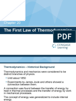 Chapter 20. The First Law of Thermodynamics