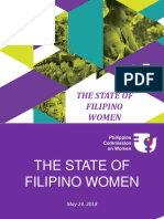 Report on the State of Filipino Women 2011-2015