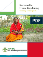 Sustainable Home Gardening: Training Course Guide
