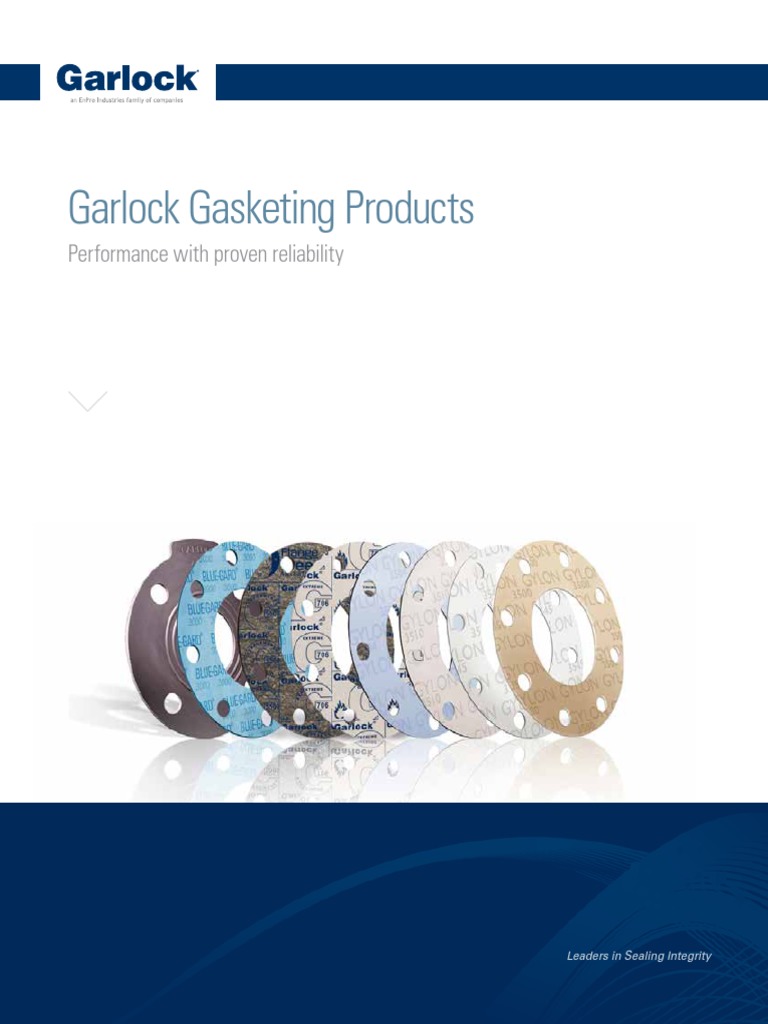 Garlock Style 9850 High Temp Gaskets