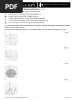 2018 Year 11 Math Topic Test: Relations and Functions: © Itute 2018