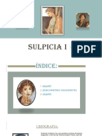 SULPICIA I - Trabajo Latín