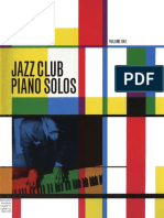 Jazz Club Piano Solos Vol.1