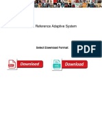 Model Reference Adaptive System