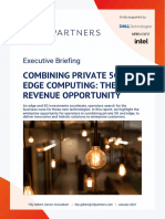 Combining Private 5G & Edge Computing: The Revenue Opportunity