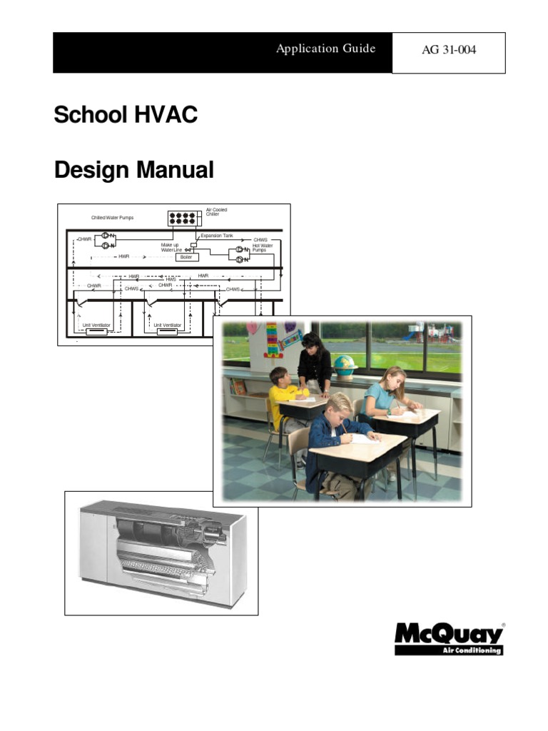 School HVAC Design Manual | PDF | Hvac | Ventilation (Architecture)
