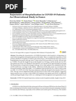 Trajectories of Hospitalization in COVID-19 Patients: An Observational Study in France