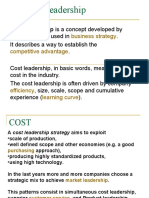 Cost Leadership Is A Concept Developed by