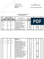 Planificare Calendaristică - Cls. A XII-A B