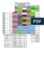 Time Table SemII