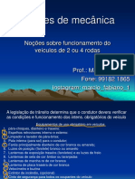 Mecânica de Veículo Automotor-Instrutor