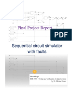 Final Project Report: Sequential Circuit Simulator With Faults