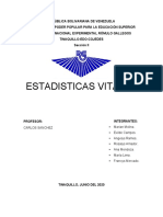 Estadísticas Vitales