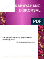 Kakayahang Diskorsal