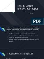 Case 5 Midland Energy Case Project
