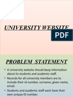 University Website University Website