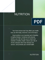 The Importance of Good Nutrition