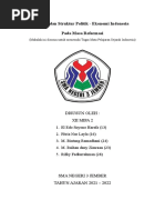 SISTEM DAN STRUKTUR POLITIK EKONOMI INDONESIA PADA MASA REFORMASI