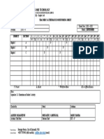 Department of Science and Technology: Teacher'S Attendance Monitoring Sheet