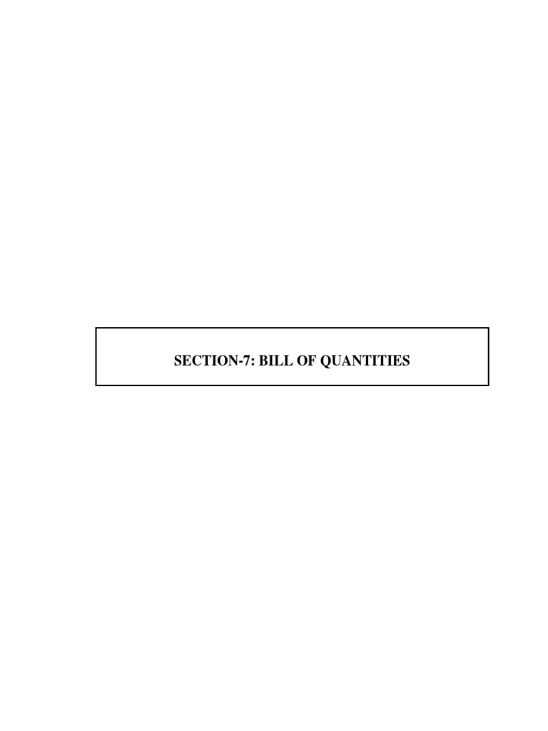 Priced Bill of Quantities for Road Works | PDF | Asphalt | Concrete