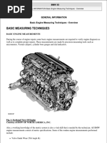 BMW x3 E83 2003 2010 Workshop Service Manual