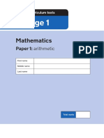 Ks1 Sats Maths 2018