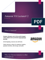Amazon VA Lecture# 2: by Saad Ijaz