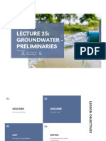 Groundwater - Preliminaries: Presented By: Matt Tristan Miro Nikolai Villegas