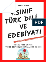 9.sinif Edebiyat 4.ünite Masal Fabl