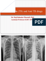 Tuberculosis (TB) and Anti TB Drugs: Dr. Haji Bahadar Pharmd, PHD Assistant Professor Kmu-Ipms
