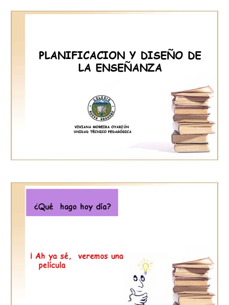 Diseño Efectivo de la Enseñanza | PDF | Aprendizaje | Plan de estudios