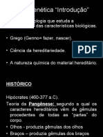 1-Aula genética(INTRODUÇÃO)