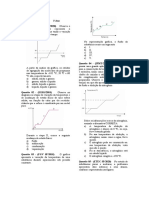 Lista de Química e suas Questões