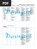 NURSING CARE PLAN Interrupted Breastfeeding: Student Nurses' Community