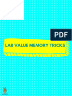 Lab Values Memory Trick 1
