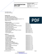 Iso/Iec 20000 Documentation Toolkit Contents List: Document Control