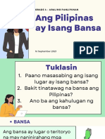 ARAPAN - Ang Pilipinas Ay Isang Bansa