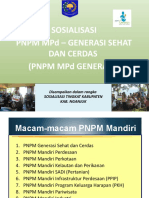 Sosialisasi PNPM Generasi 2012