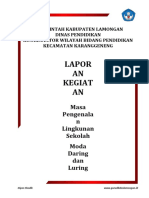 Laporan Kegiatan MPLS Online 2020-2021