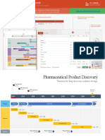 Pharmaceutical Product Discovery Timeline Template - Ws